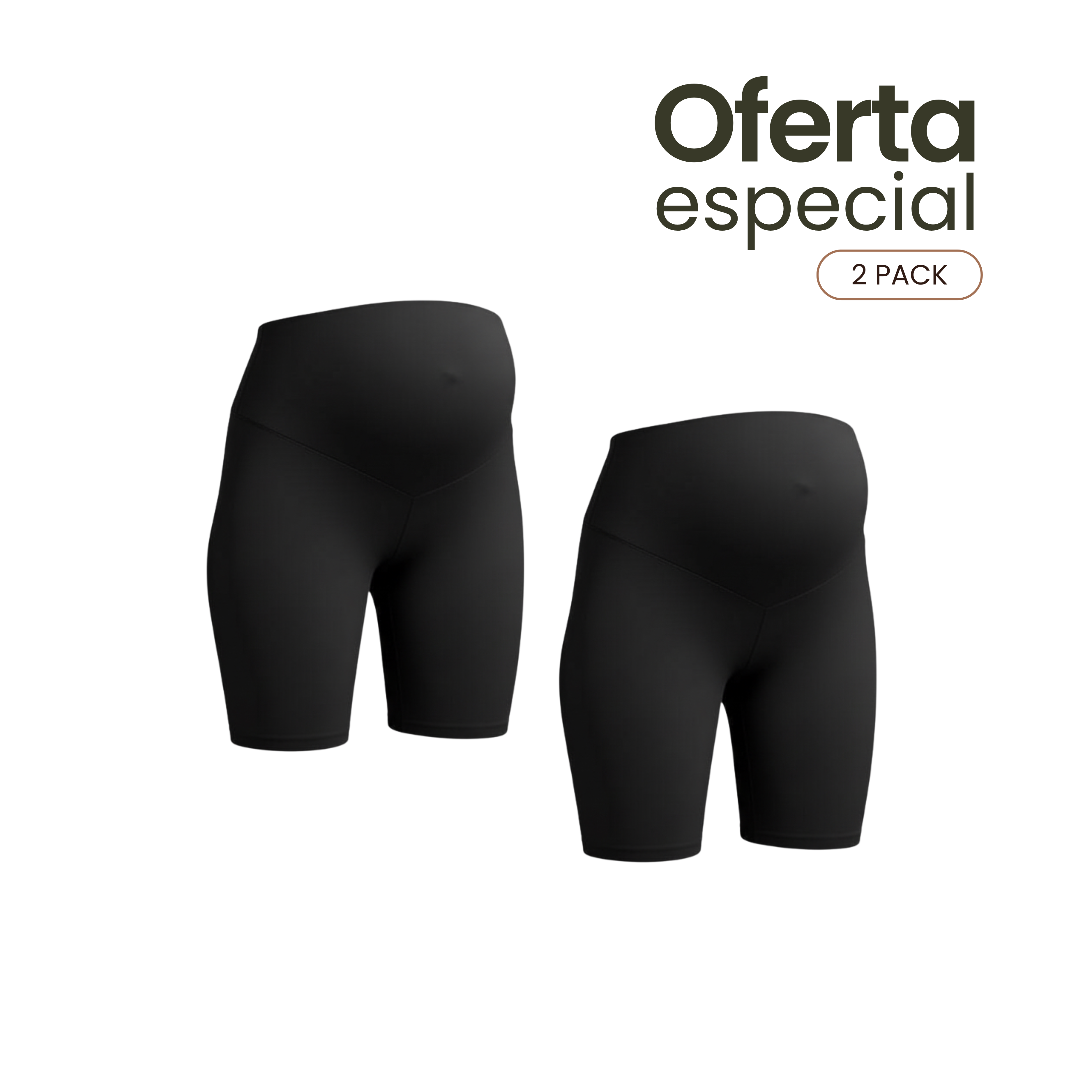 (2 PACK) Biker Confort Materno